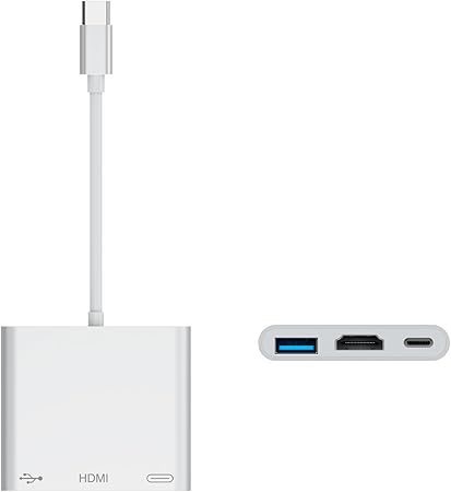 【2025安定高速版】USB Type C HDMI アダプタ 3-in-1 USB-C