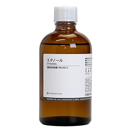 インセント エタノール 100ml 植物性発酵 (99.5%以上)