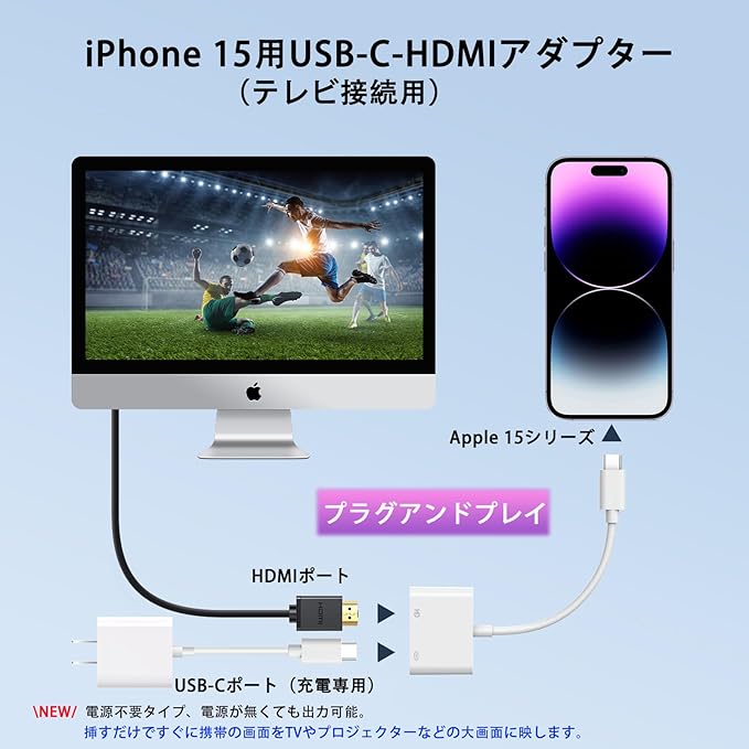 Fuyi Type-C HDMI変換 アダプター