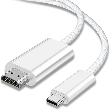 XinYaa　USB Type-C HDMI 変換ケーブル 単方向通信 4K@30Hz映像出力