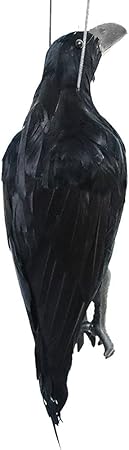 ログソルJAPAN カラスよけ 特大 ダミー 吊るすだけ 43cm
