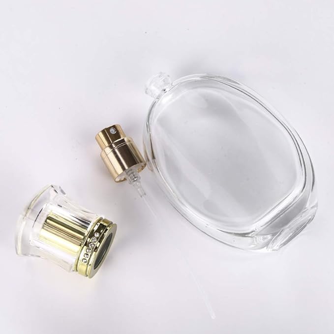 Enslz パンプキンシェイプ スプレーボトル 50ml 1.7オンス 詰め替え可能