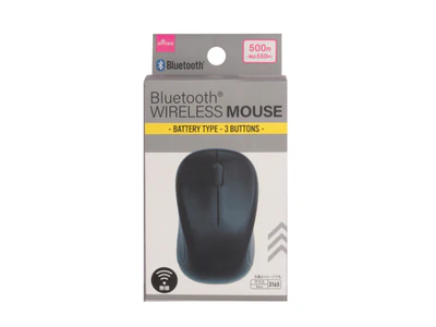 【ダイソー】Bluetooth･無線両用マウス(乾電池式、3ボタン)