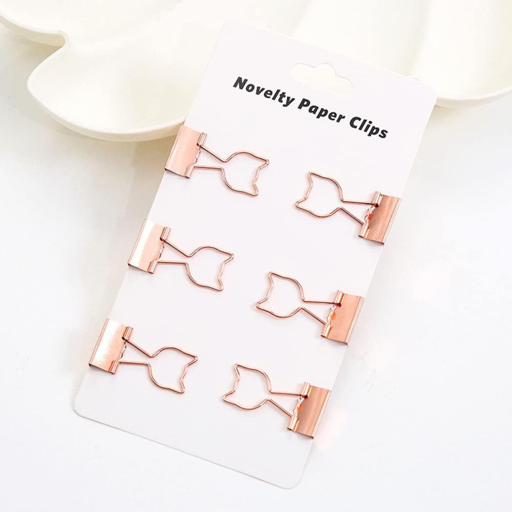 【YFFSFDC】 猫型 ダブルクリップ