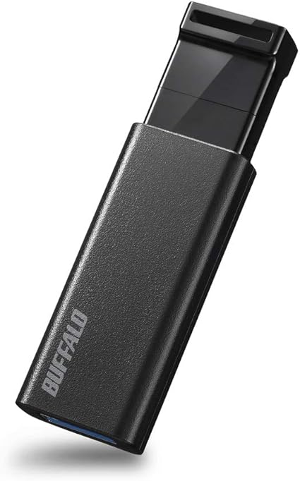 【バッファロー】USBメモリ 64GB RUF3-KS64GA-BK/N