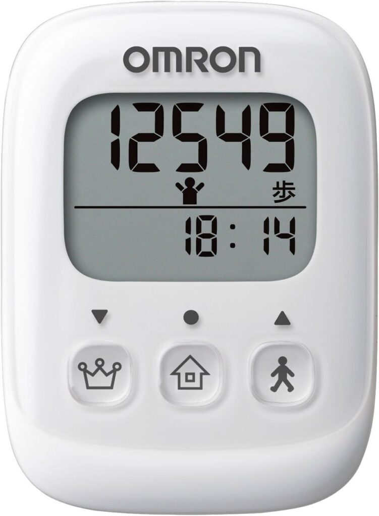 【オムロン】歩数計 HJ-325-W