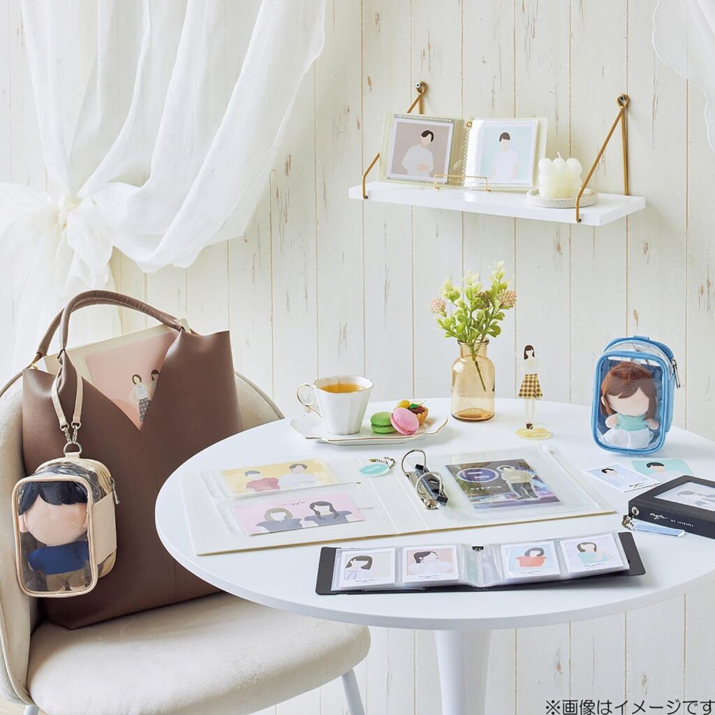 【リヒトラブ】myfa ぬいぐるみ デコレーションボックスポーチ