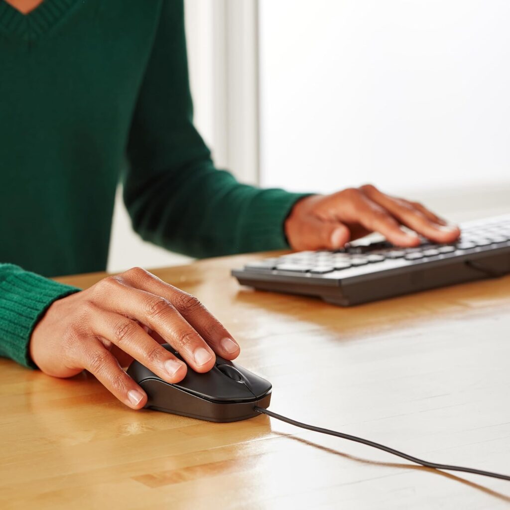 【AmazonBasics】MSU0939 USB有線マウス