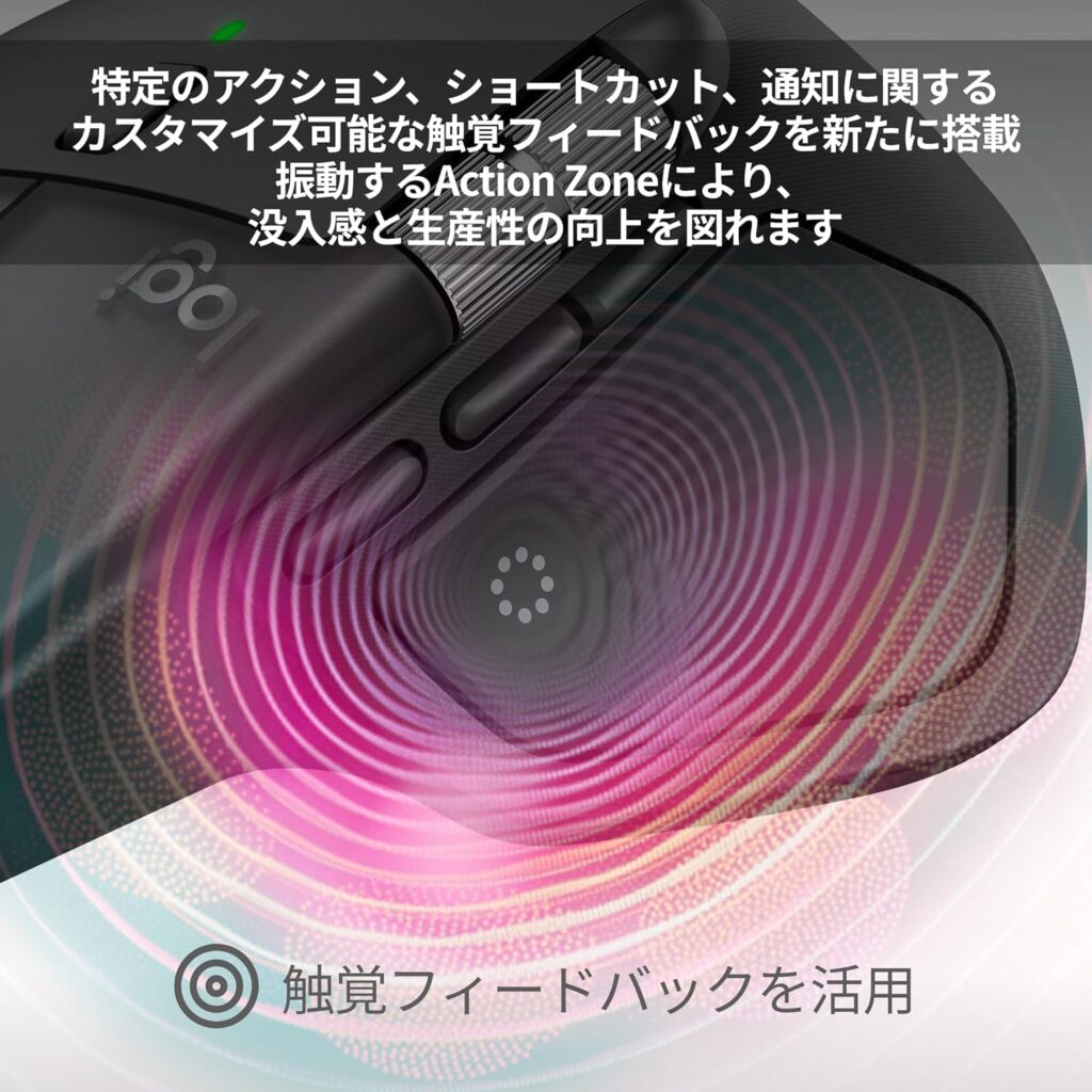 【Logicool】MX2400GRd ワイヤレスマウス(Amazon限定モデル)