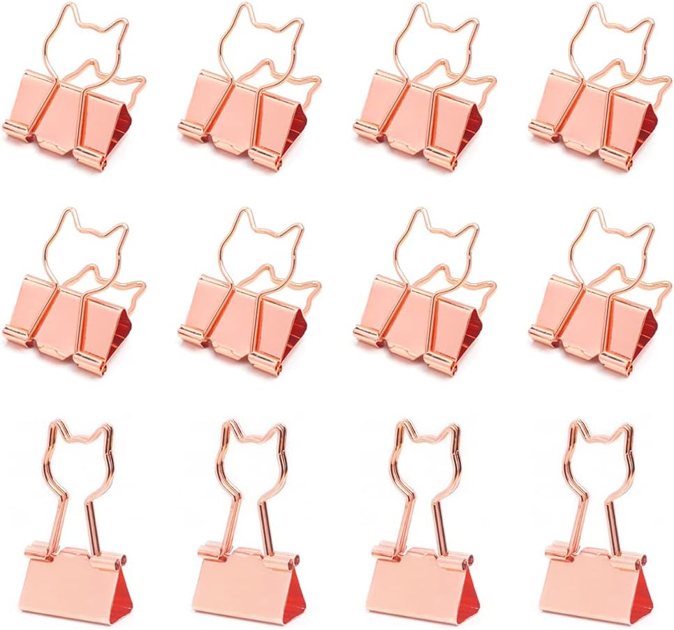 【YFFSFDC】 猫型 ダブルクリップ