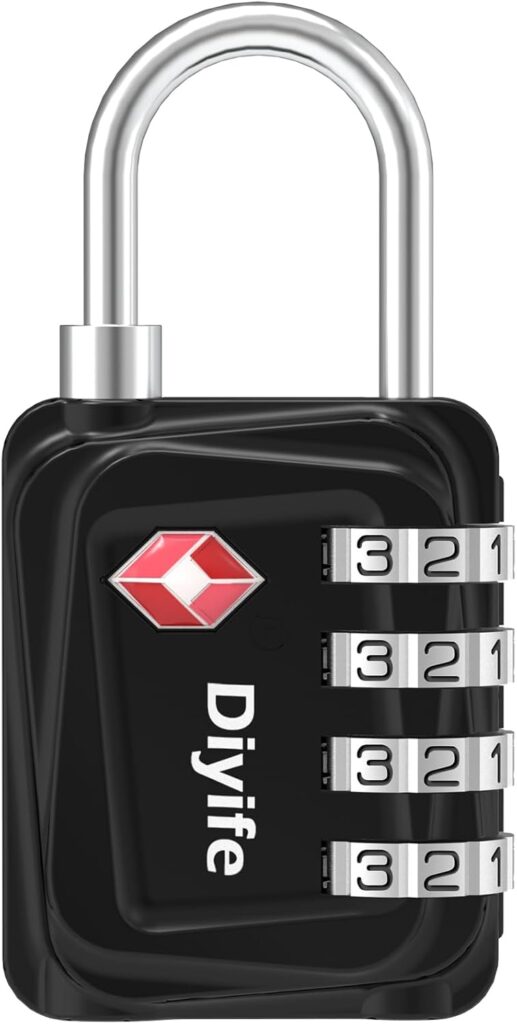 【Diyife】TSA 南京錠(旅行用)