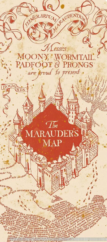 【イン･ロック】ハリー･ポッター チケットホルダー 忍びの地図