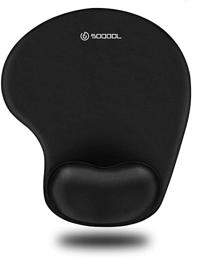 Soqool 　リストレスト一体型マウスパッド 