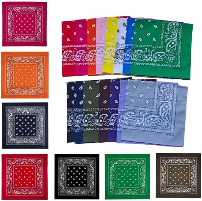 【the largest selection】ラージ サイズ バンダナ(68×68cm)