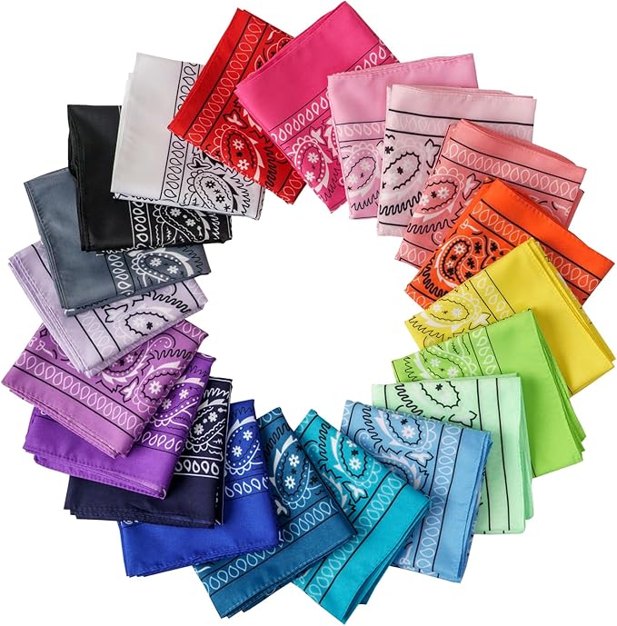 【Double Peace】バンダナ(54×54cm) 20枚セット