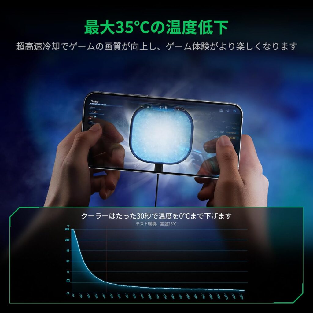 BlackShark 磁器式 スマホ冷却ファン