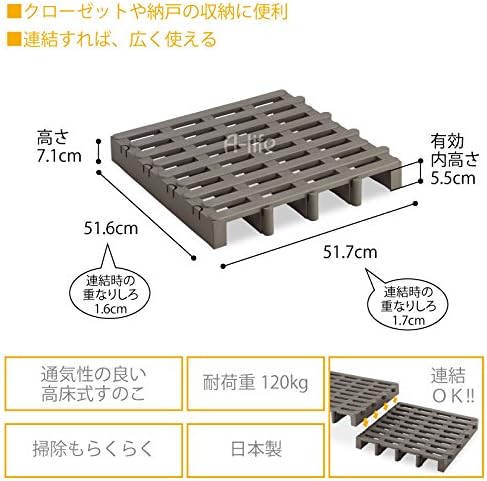 【T3】ふとん下すのこ8個セット
