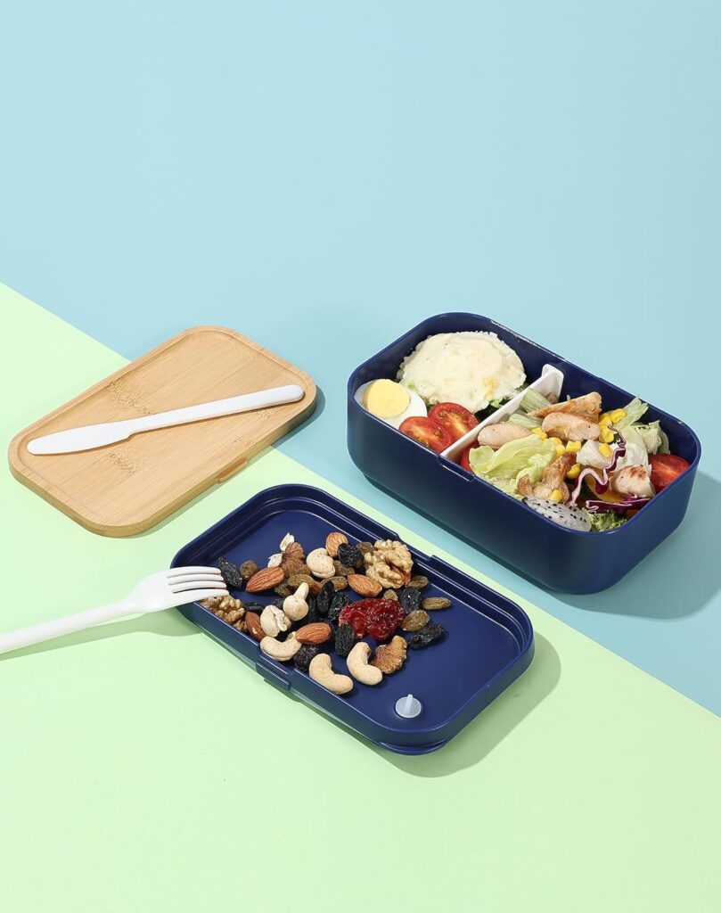 【JiZhiFangCheng】わっぱ風弁当箱 1000mL