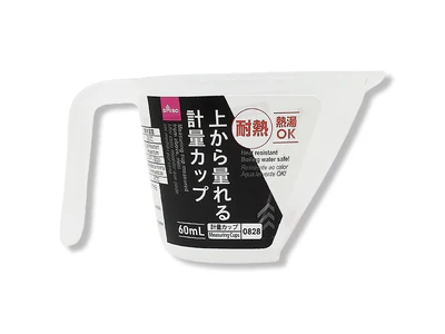 【ダイソー】上から量れる耐熱計量カップ