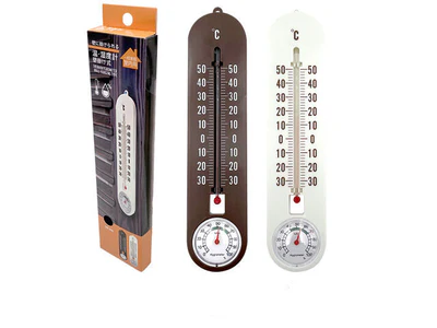 【ダイソー】温・湿度計壁掛け式