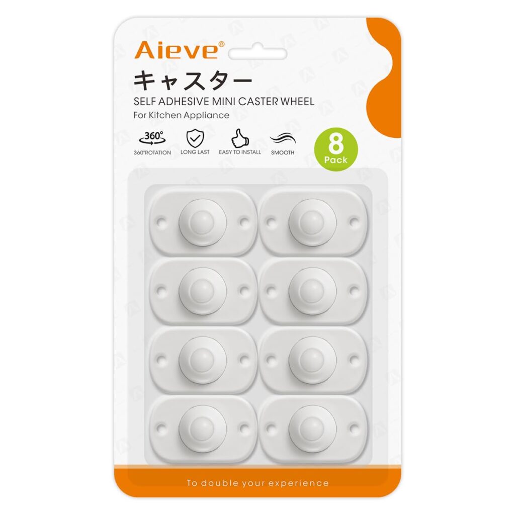 Aieve キャスター 家電 家具 ボールキャスター ミニキャスター