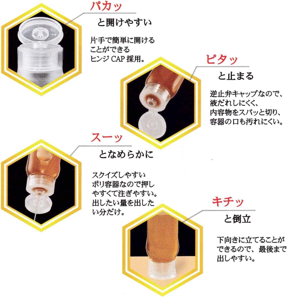 【ナガオ】ハニーディスペンサー/360ml