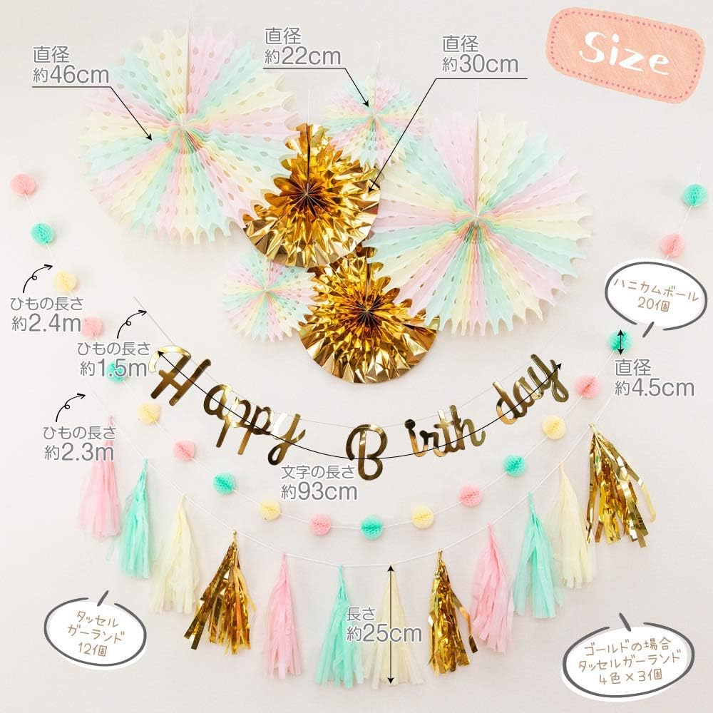 【regalo】誕生日飾り付け