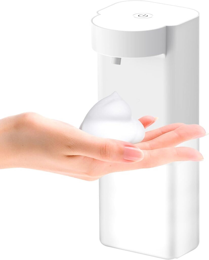 【gogorelax】泡 自動 ハンドソープディスペンサー(壁掛け･充電式)