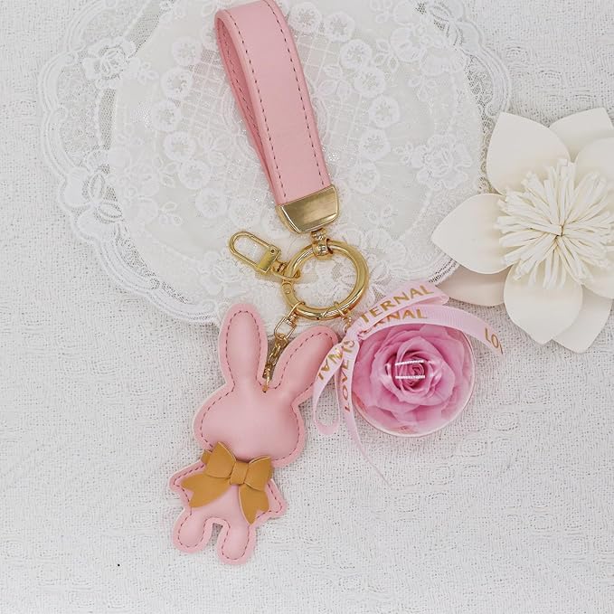 【ROSE ISLAND】プリザーブドフラワーキーホルダー