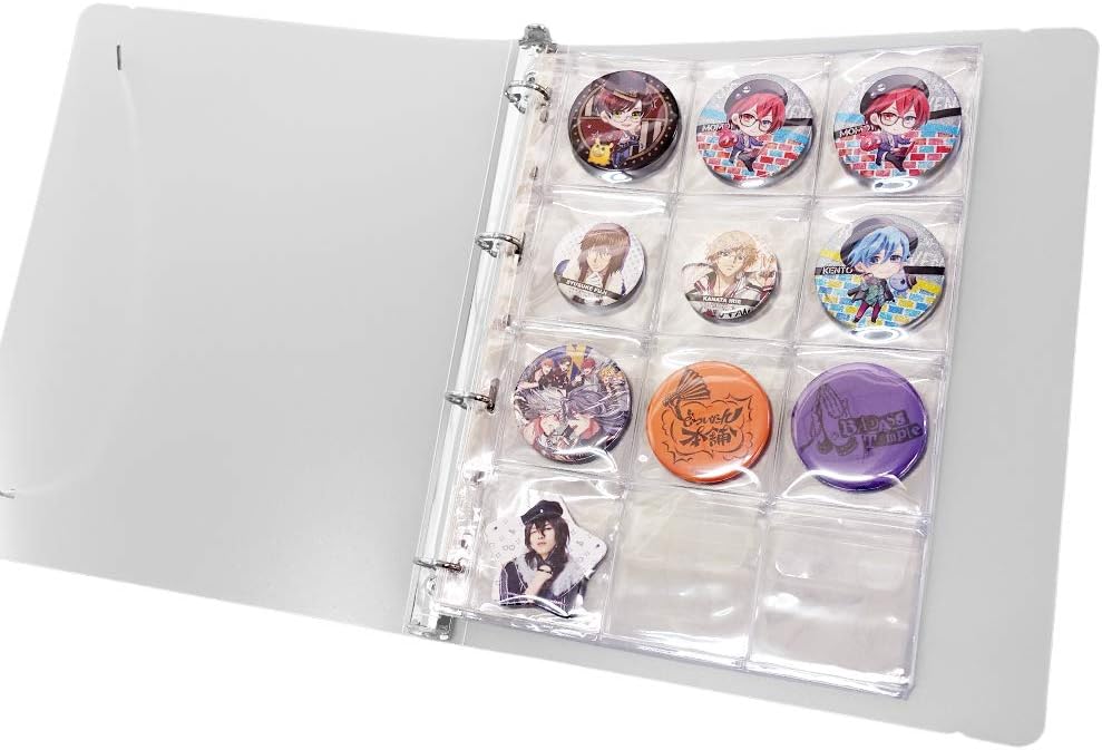 Goods marche/缶バッジ用収納ファイル