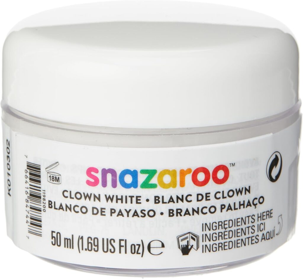 snazaroo/フェイスペイント(クラウンホワイト)