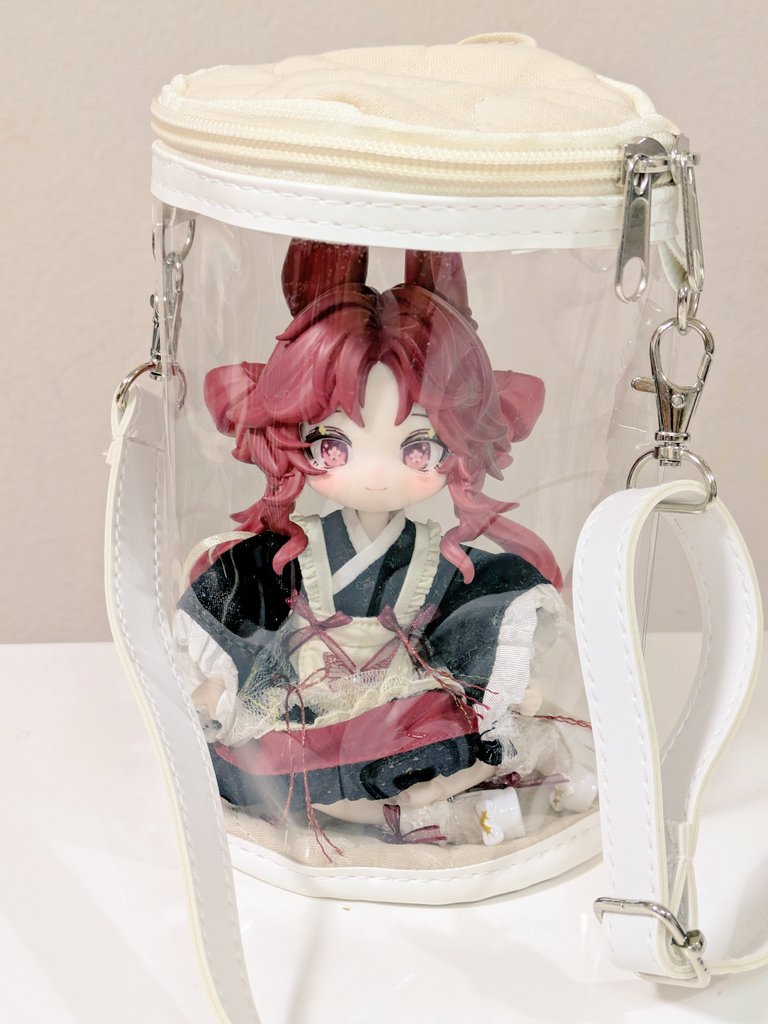 【キャンドゥ】ぬいぐるみショルダーバッグ