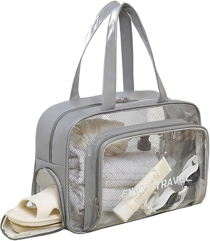 【Celetree】乾湿分離 クリアビーチバッグ