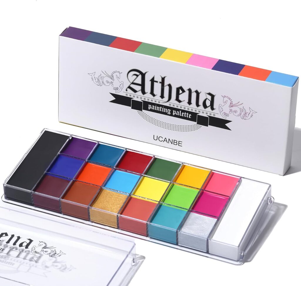 UCANBE/Athena20色フェイス・ボディペイントパレット