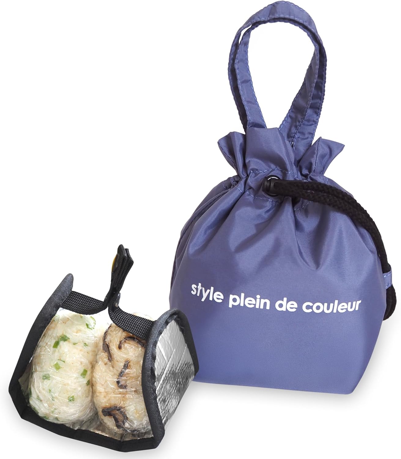 【style plein de couleur】保冷 おにぎりケース(巾着)