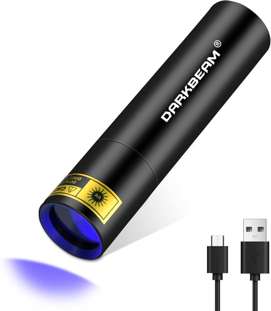 DARKBEAM UV懐中電灯 365nm ブラックライト ミニ