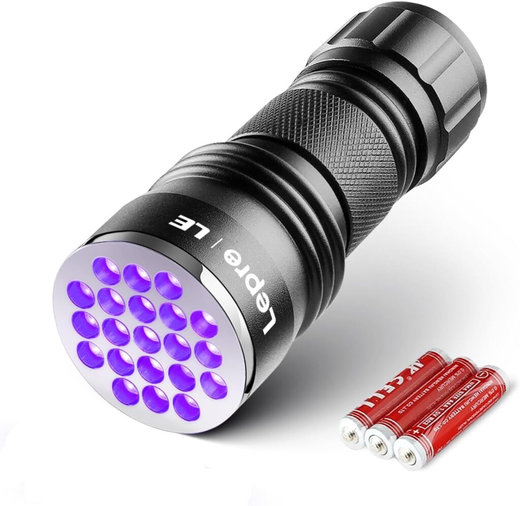 Lepro ブラックライト uvライト 21LED