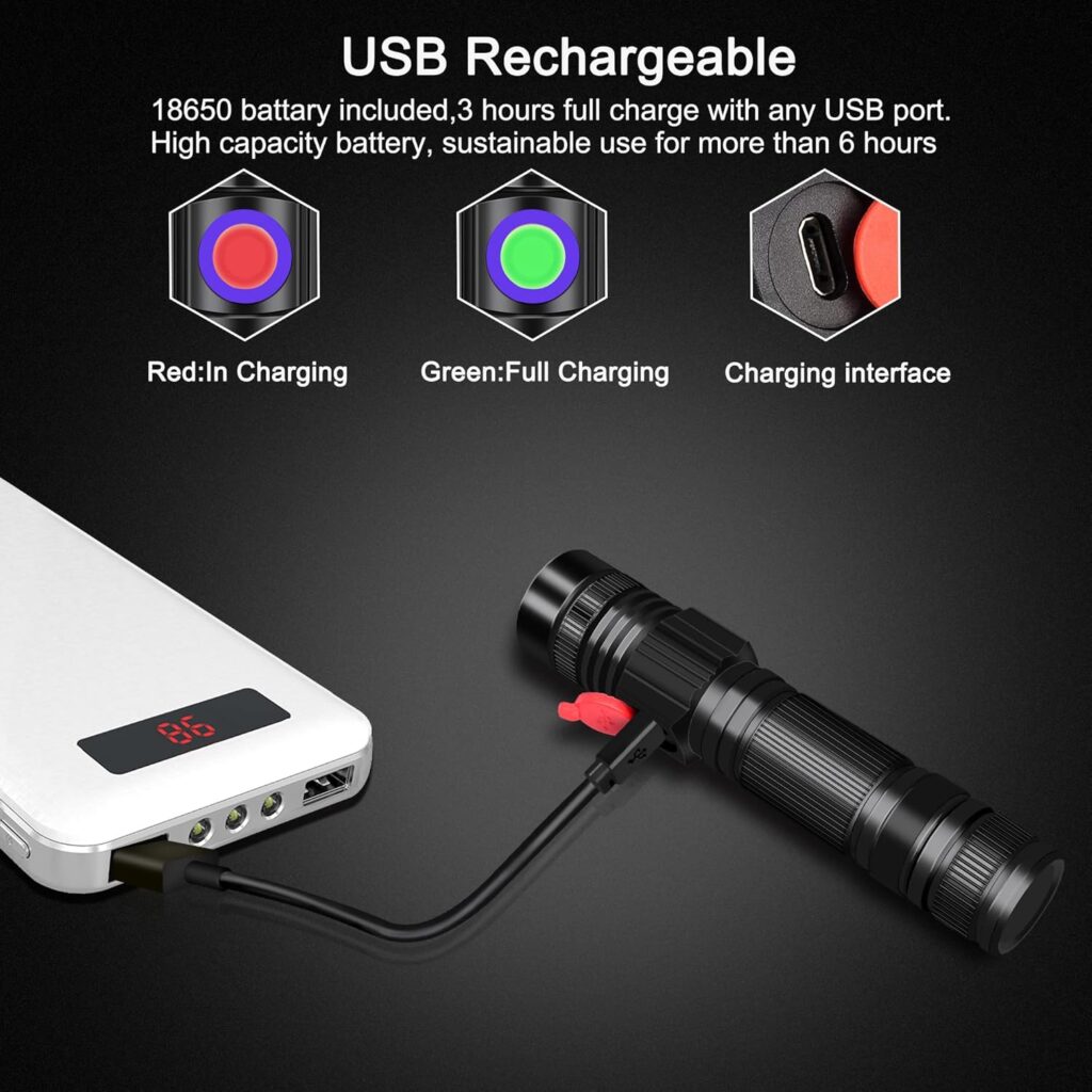 DARKBEAM  ブラックライト 充電式 USB
