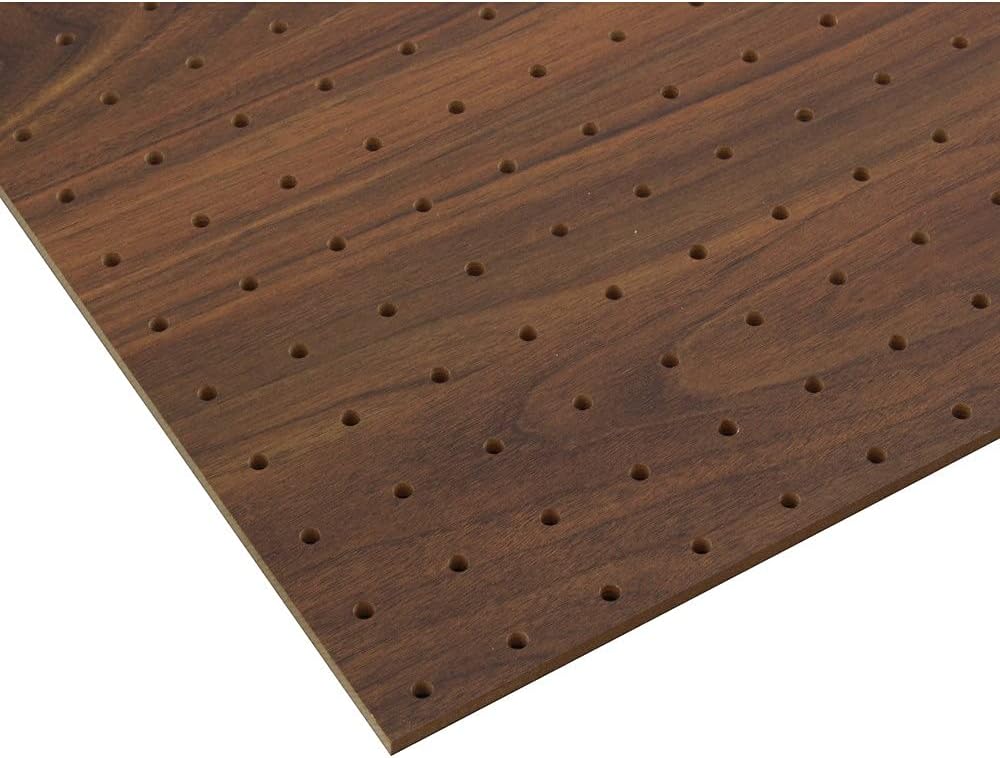 Hikari/有孔ボード木目調･ダークブラウン