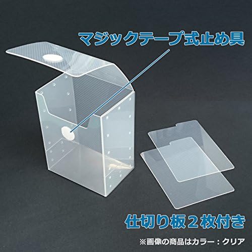 アクラスカードケースW クリアブルー