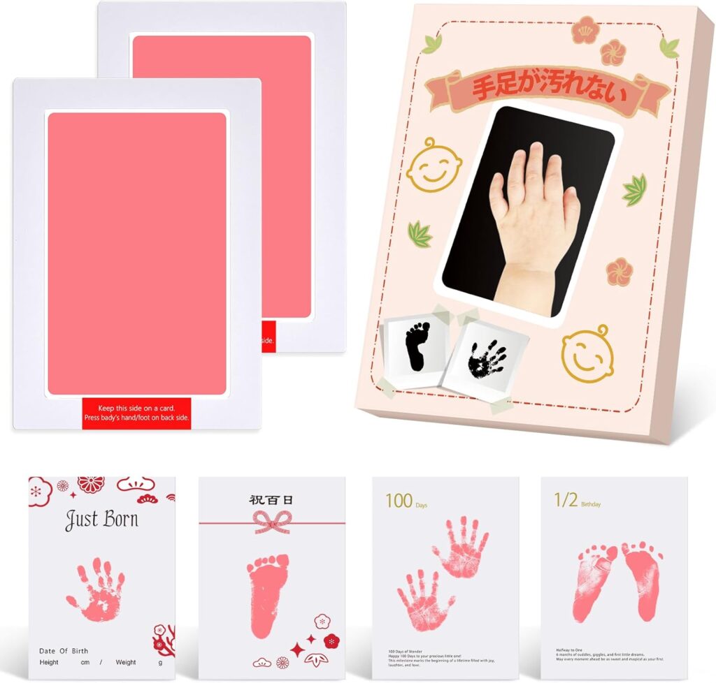 【Noosuna】汚れない手形スタンプ