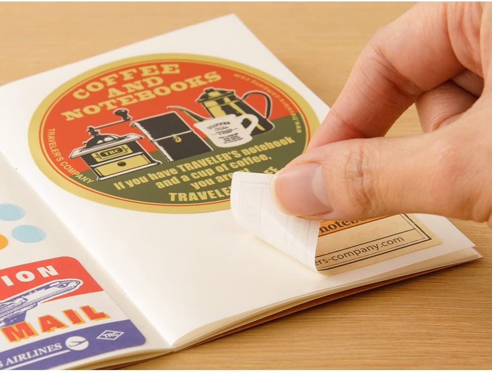 DESIGNPHIL トラベラーズノート  シール台紙