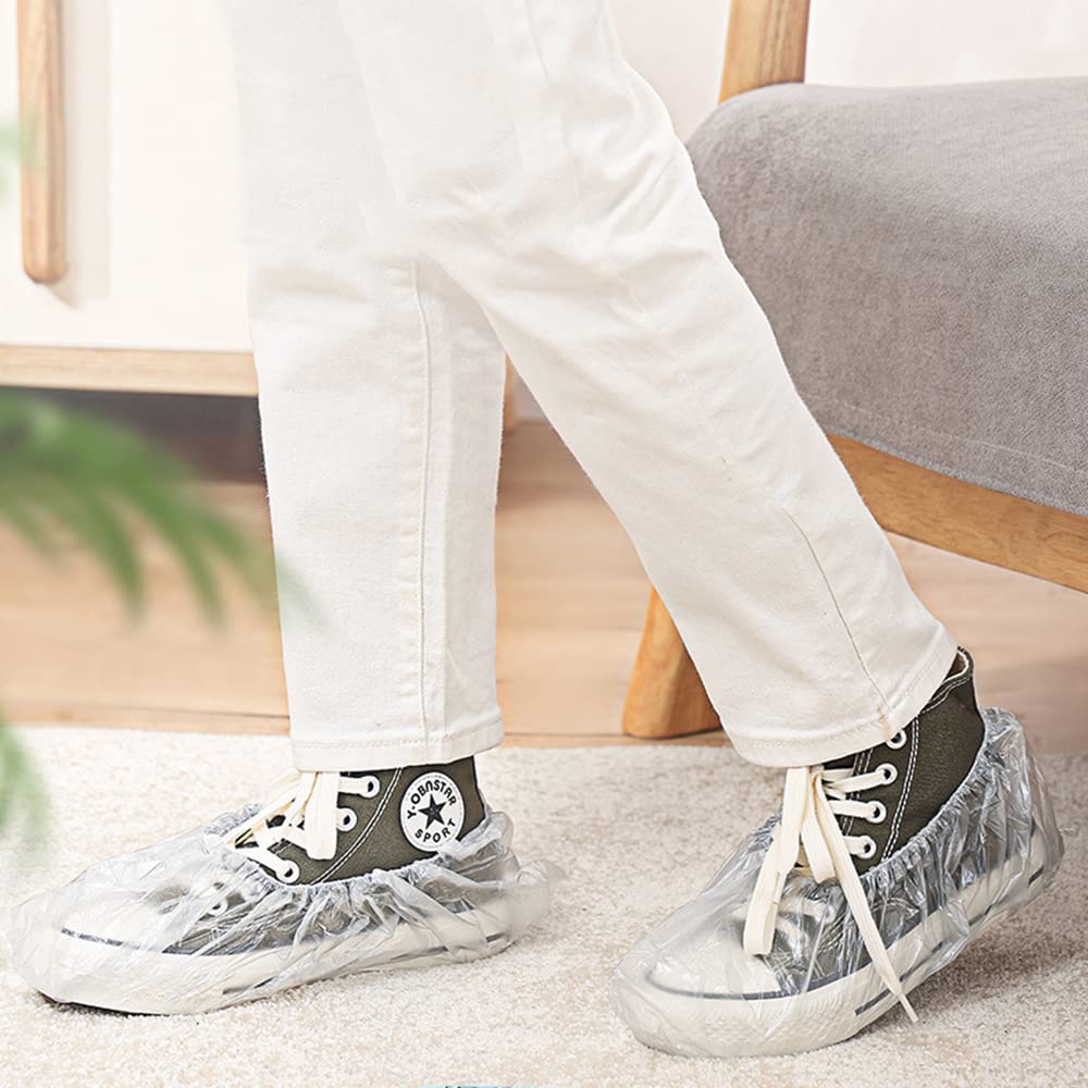 Wabeko 使い捨て 靴カバー シューズカバー 100枚入