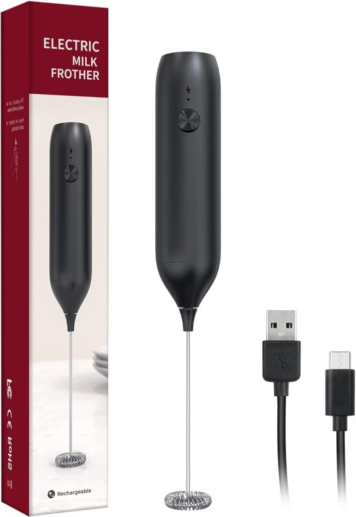 MAEXUS/充電式電動ミルク泡立て器