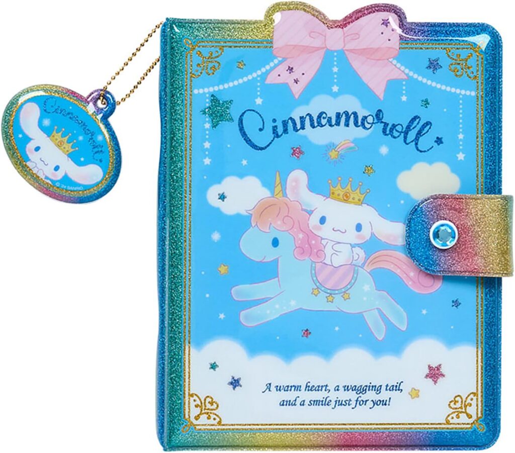 サンリオ ときめくシール&シール手帳 シナモロール 収納 チャーム付き