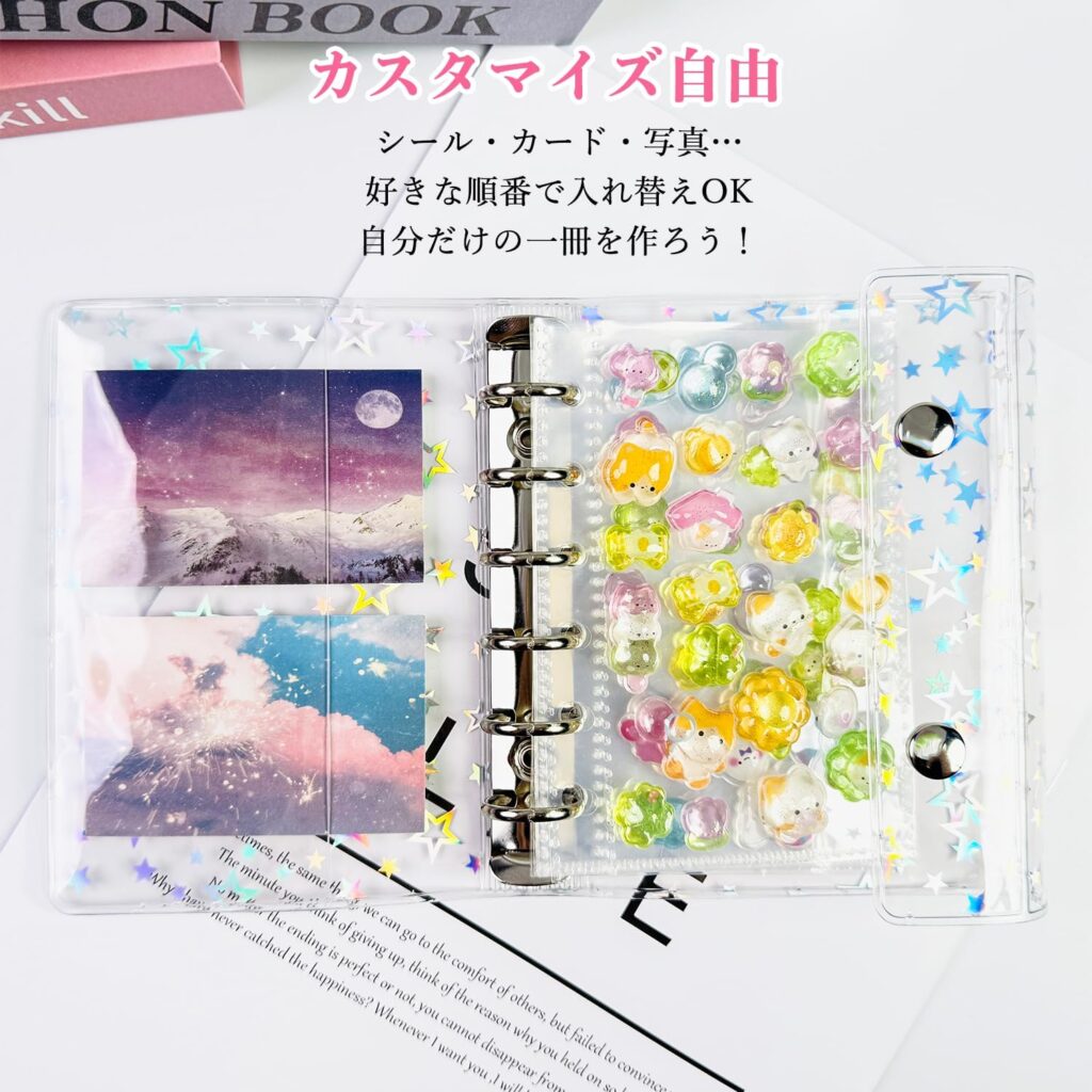 Hueapion シール帳 A7サイズ  ホログラム