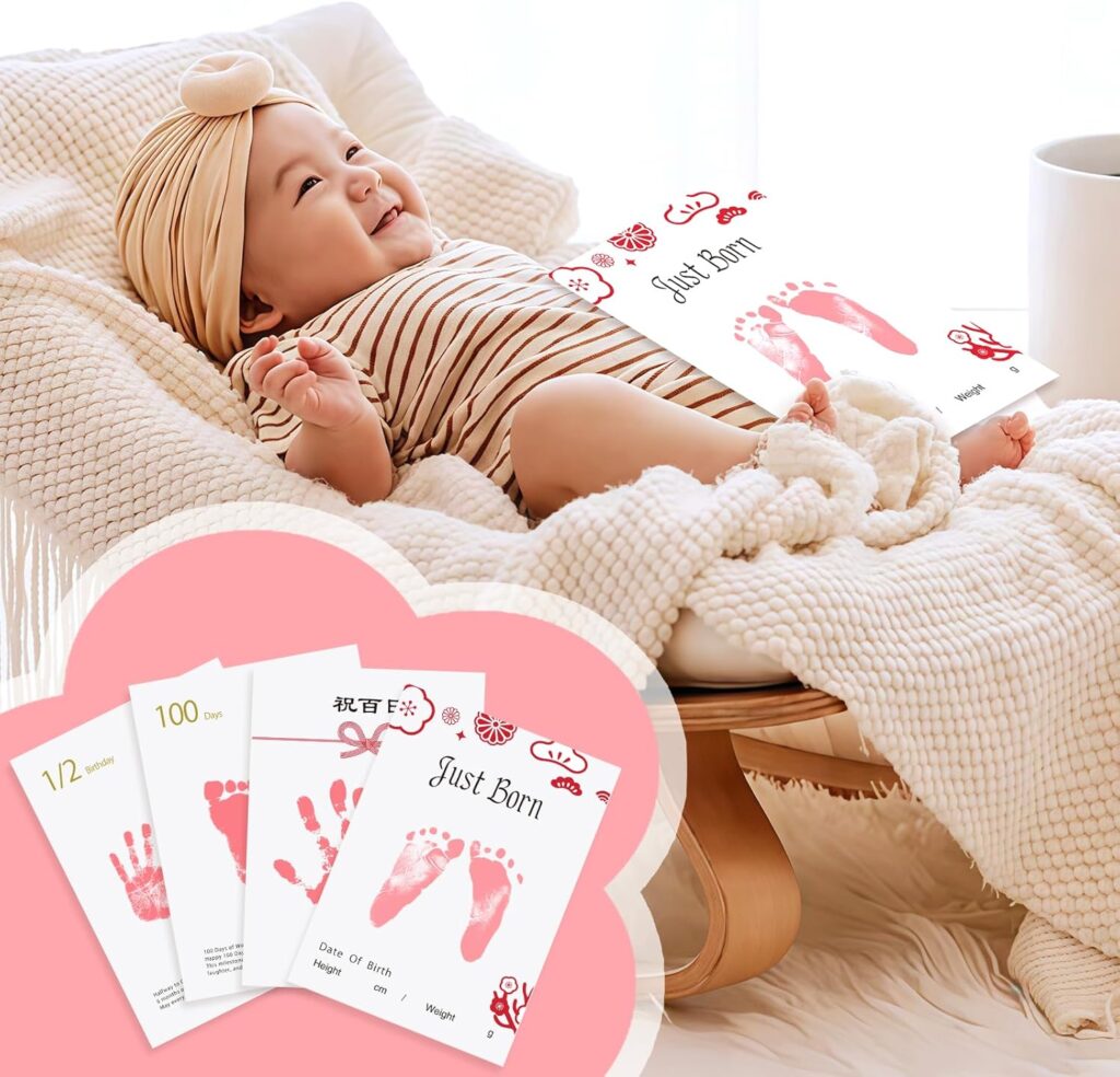 【Noosuna】汚れない手形スタンプ