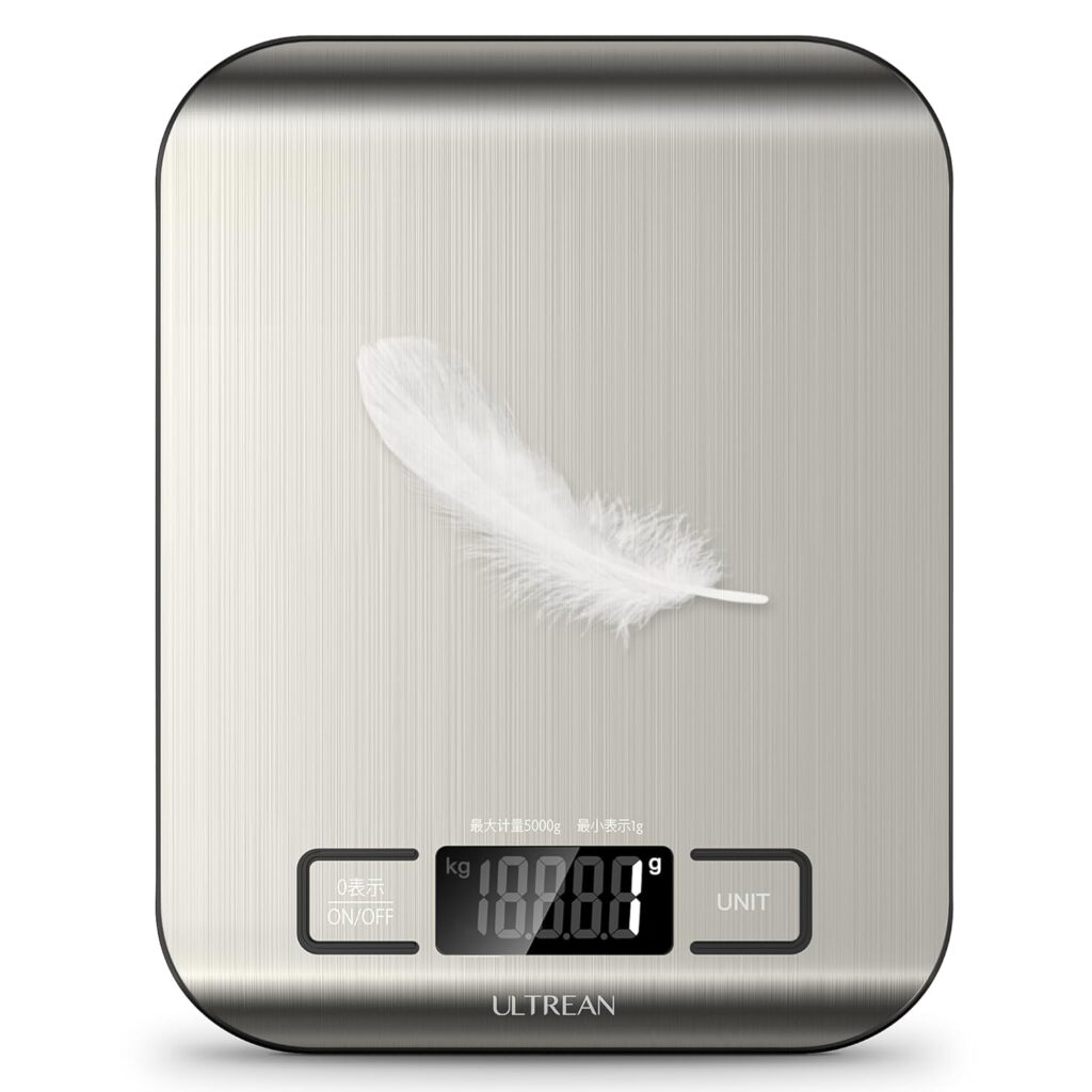 【Ultrean】キッチンスケール 5kg