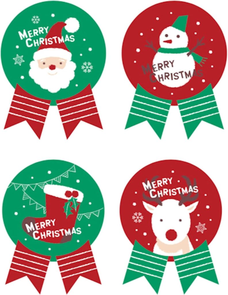 Creve Cell クリスマス ギフトシール