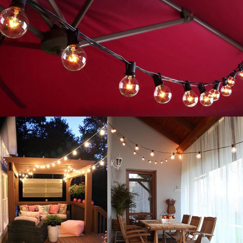 LEDストリングライト 防雨型 11.5m 24個電球